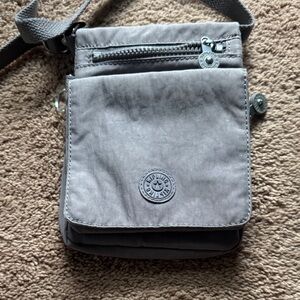 Kipling Charcoal Crossbody Bag